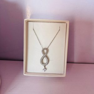 Infinity Silver Necklace