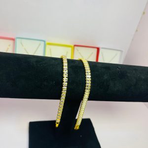 Gold Tennis Bracelet